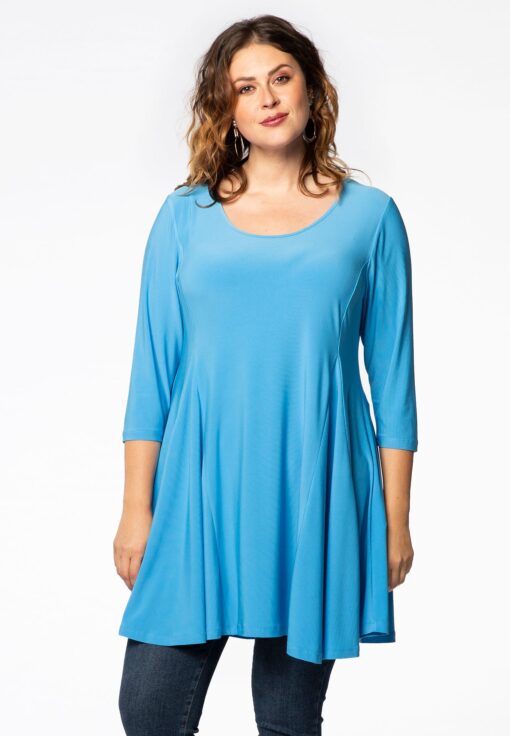 Yoek Tuniek met naden | Blauw | Maat 54/56