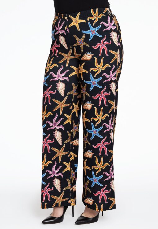 Yoek Broek MARINA | Zwart | Maat 54/56