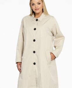 Yoek regenjas | Bruin | Maat 56