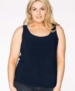 Yoek Singlet top | Blauw | Maat 58/60