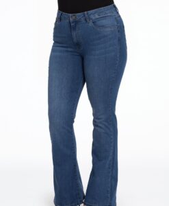 Yoek Flared jeans | Indigo | Maat 56