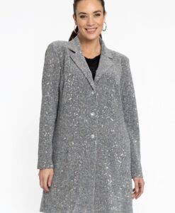 Yoek Blazer PAILLET | Zilver | Maat 58/60