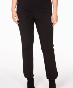 Yoek Trousers round slits | Zwart | Maat 50/52