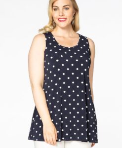 Yoek Singlet flare DOTS | Blauw | Maat 58/60