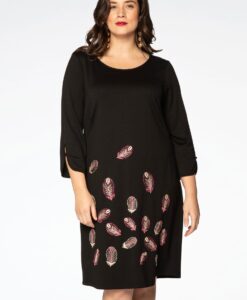 Yoek Jurk veren | Zwart | Maat 58/60