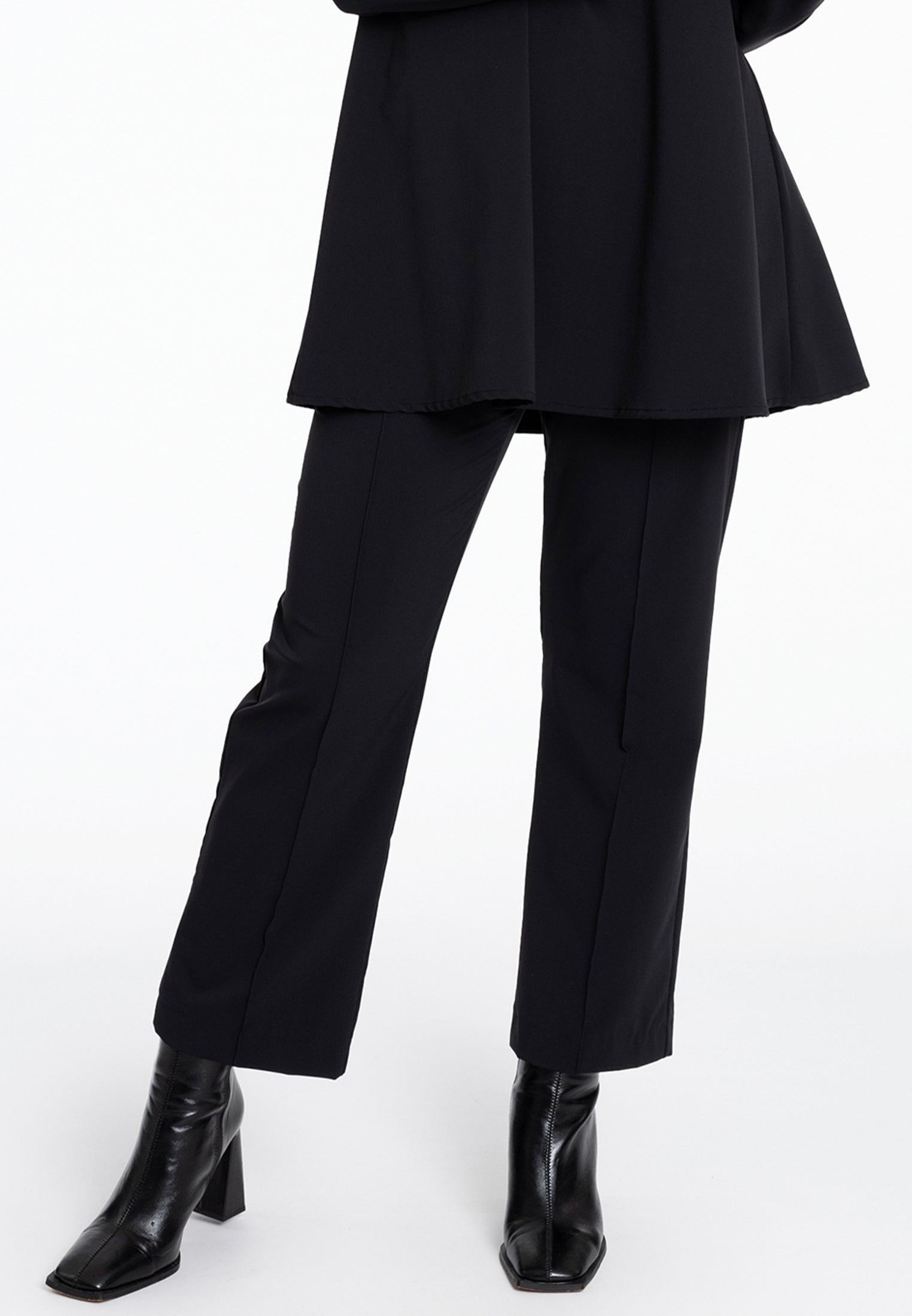 Yoek Broek enkel lengte SENSI | Zwart | Maat 38/40