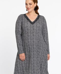 Yoek Dress A-line NOVA | Zwart | Maat 58/60