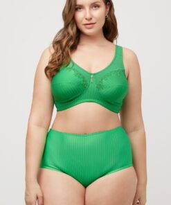 Grote Maten Steun beha, Dames, groen, Maat: 110E, Synthetische vezels/Katoen, Ulla Popken