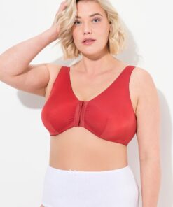 Grote Maten Bustier, Dames, rood, Maat: 95D, Synthetische vezels/Elastaan, Ulla Popken