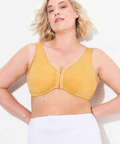 Grote Maten Bustier, Dames, geel, Maat: 110D, Synthetische vezels/Elastaan, Ulla Popken
