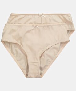 Grote Maten Slips, Dames, beige, Maat: 54/56, Katoen/Synthetische vezels/Elastaan, Ulla Popken