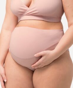 Grote Maten Bellieva tailleslip, Dames, roze, Maat: 50/52, Katoen, Ulla Popken