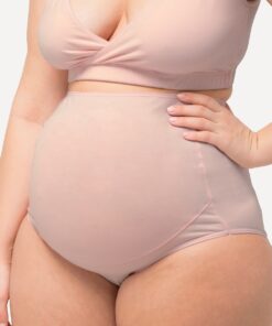 Grote Maten Bellieva slip, Dames, roze, Maat: 58/60, Katoen, Ulla Popken