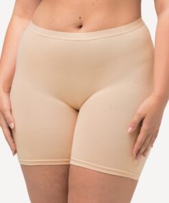 Grote Maten Panty, Dames, geel, Maat: 50/52, Katoen, Ulla Popken