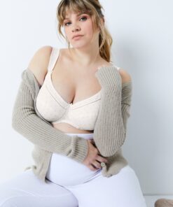 Grote Maten Miss Cotton voedingsbeha, Dames, wit, Maat: 85E, Katoen/Synthetische vezels/Polyester, Ulla Popken
