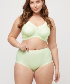 Grote Maten Midislips, Dames, beige, Maat: 54/56, Katoen/Synthetische vezels, Ulla Popken