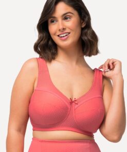 Grote Maten Kelly steun beha, Dames, roze, Maat: 110C, Synthetische vezels, Ulla Popken