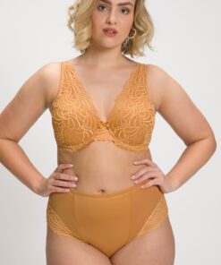 Grote Maten pantybroekje, Dames, bruin, Maat: 58/60, Katoen/Synthetische vezels/Elastaan, Ulla Popken