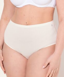 Grote Maten Slips, Dames, beige, Maat: 54/56, Katoen/Synthetische vezels, Ulla Popken