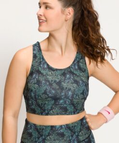 Grote Maten sportbeha, Dames, zwart, Maat: 42/44, Polyester/Elastaan, Studio Untold