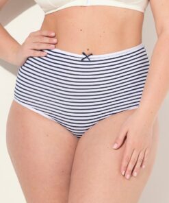 Grote Maten maxi slips, Dames, blauw, Maat: 50/52, Katoen, Ulla Popken