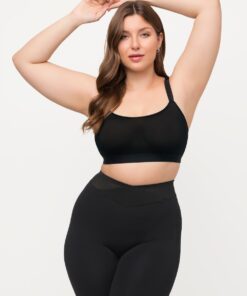 Grote Maten bustier, Dames, zwart, Maat: 42/44, Synthetische vezels/Elastaan, Ulla Popken