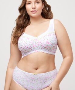 Grote Maten comfortbeha, Dames, roze, Maat: 95C, Synthetische vezels, Ulla Popken