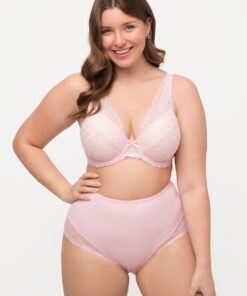Grote Maten maxi slip, Dames, roze, Maat: 46/48, Katoen/Synthetische vezels/Elastaan, Ulla Popken