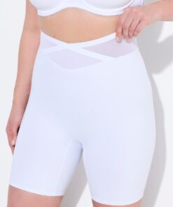 Grote Maten Shaping-panty, Dames, wit, Maat: 46/48, Katoen/Synthetische vezels/Elastaan, Ulla Popken