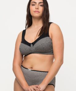 Grote Maten comfortbeha, Dames, geel, Maat: 105C, Synthetische vezels, Ulla Popken