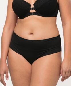 Grote Maten midi slips, Dames, wit, Maat: 58/60, Katoen/Polyester/Elastaan, Ulla Popken