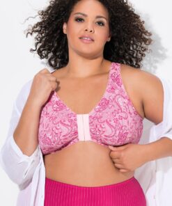 Grote Maten Bustier, Dames, roze, Maat: 120D, Synthetische vezels/Elastaan, Ulla Popken