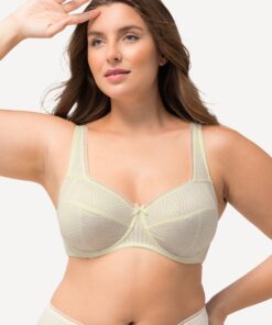 Grote Maten Beugel BH, Dames, beige, Maat: 85C, Synthetische vezels/Elastaan, Ulla Popken