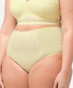 Grote Maten Maxislip, Dames, beige, Maat: 50/52, Katoen/Synthetische vezels/Elastaan, Ulla Popken