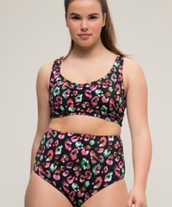 Grote Maten Bikinibroekje, Dames, zwart, Maat: 46, Polyester/Synthetische vezels/Elastaan, Studio Untold