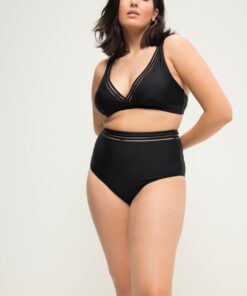 Grote Maten Bikinibroekje, Dames, zwart, Maat: 42, Polyester/Synthetische vezels/Elastaan, Studio Untold