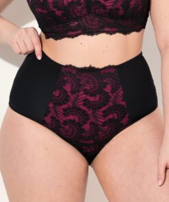 Grote Maten Maxislip, Dames, roze, Maat: 42/44, Katoen/Synthetische vezels/Elastaan, Ulla Popken