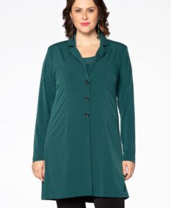Yoek Blazer long | Groen | Maat 58/60