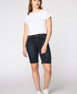 Yoek Jeans bermuda | Donker Blauw | Maat 50
