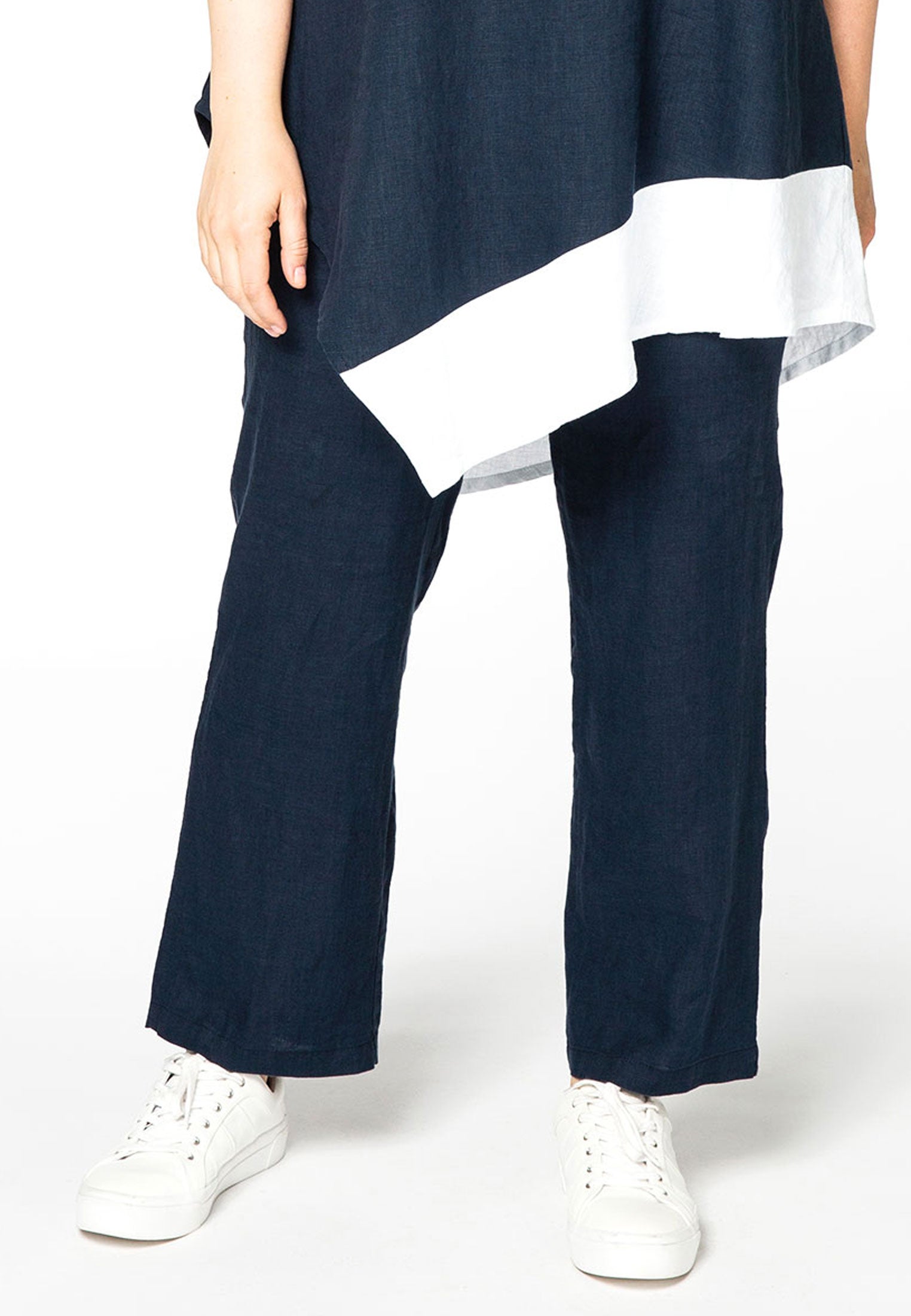 Yoek Broek taillekoord | Blauw | Maat 50/52