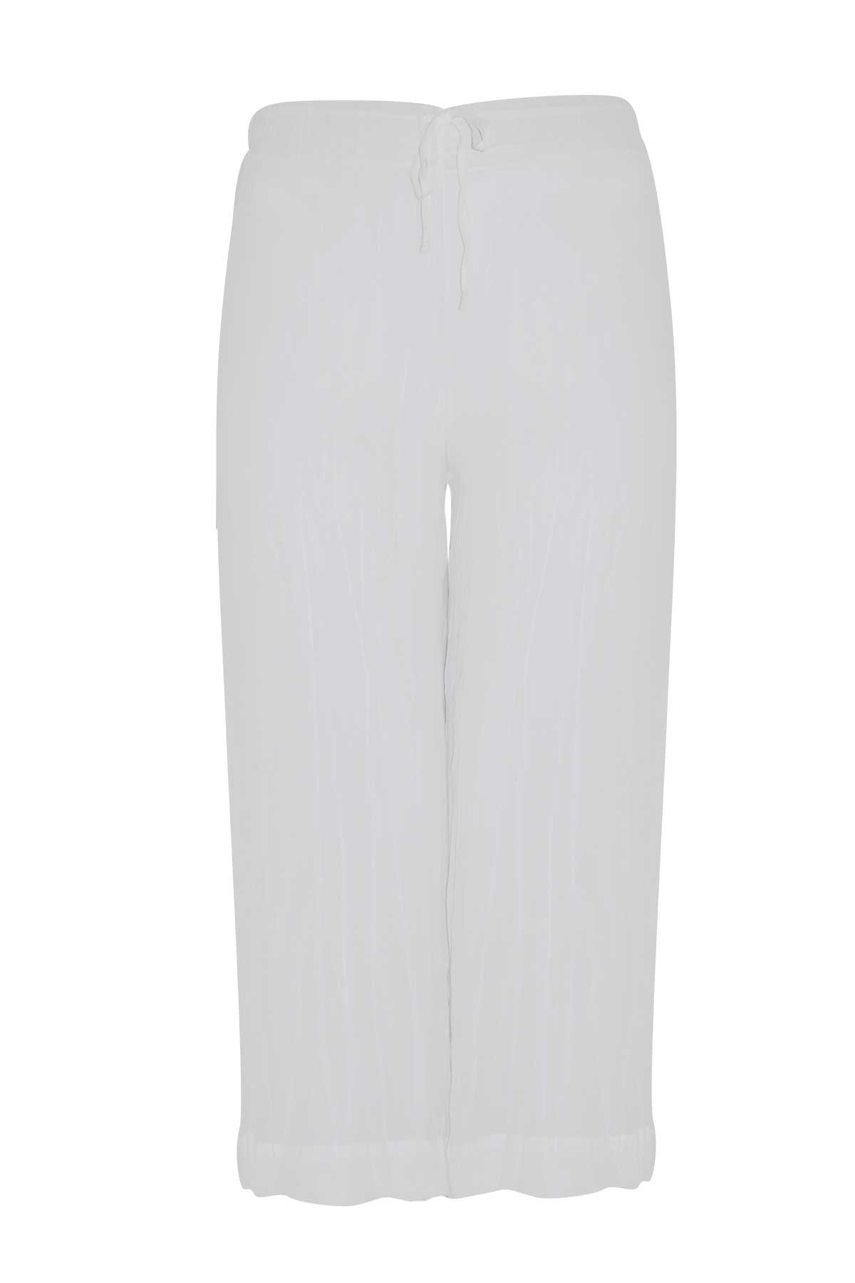Yoek Broek taillekoord | Wit | Maat 50/52