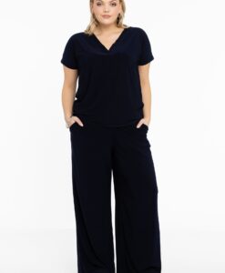 Yoek Extra wijde broek | Blauw | Maat 58/60