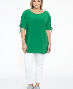 Yoek Jeans met rits | Wit | Maat 52