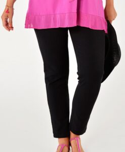 Yoek Trousers slimfit stretch | Zwart | Maat 56