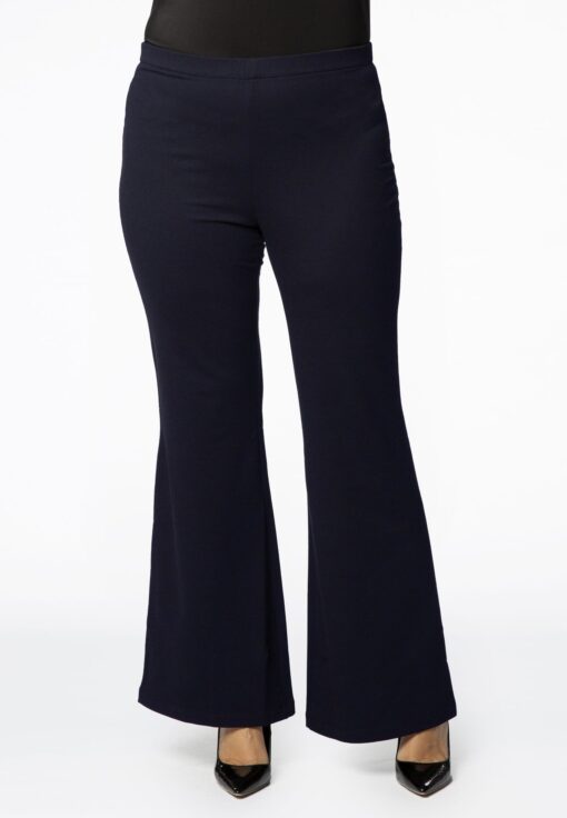Yoek Boot-cut pants | Blauw | Maat 42/44