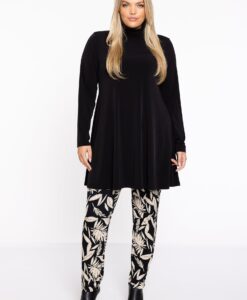 Yoek Slim-fit Pantalon NORALY | Zwart | Maat 58/60