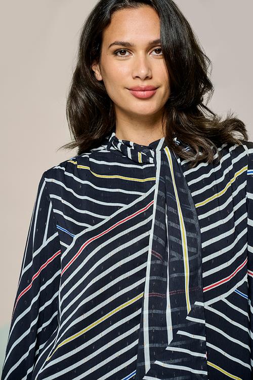Irina Print Blouse Zwart / Multi