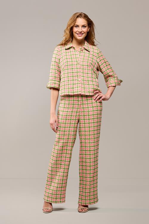 Jacky Blazer Roze / Groen