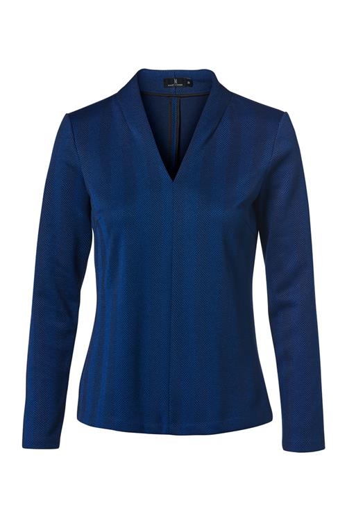 Jenne Top Zwart / Kobalt