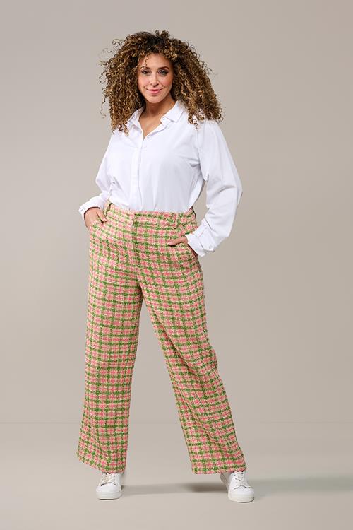 Josie Broek Roze / Groen Maxi